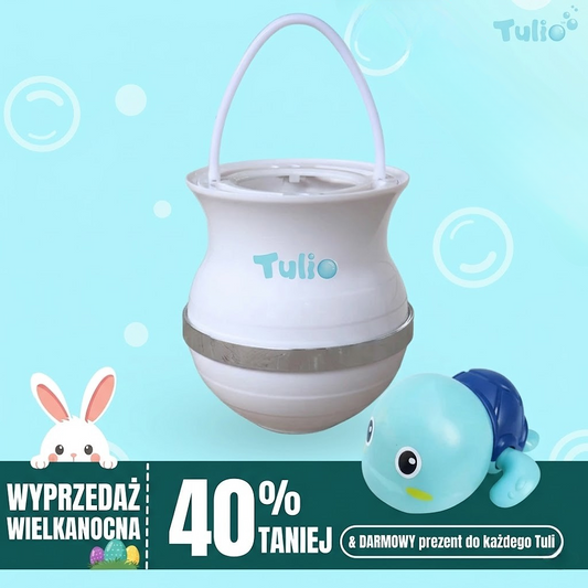 Kojący Filtr Tuli™ — czysta woda do kąpieli niemowląt
